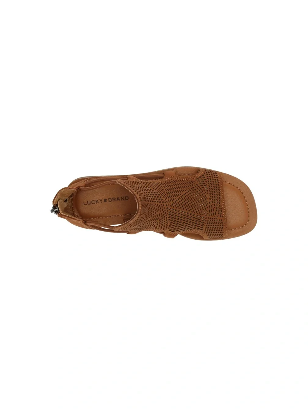 Lucky Brand Brown Perforated Gladiator Sandals LK – BARTEGA pinto gladiator